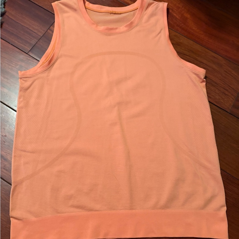 LuluLemon Women's Sleeveless Orange Top